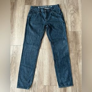 Onassis skinny fit jeans men’s 32x32 dark wash gently used